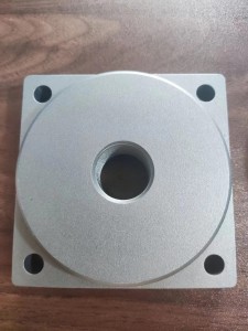 Aluminium trapezoidal screw nut housing, Anodizing Brakets