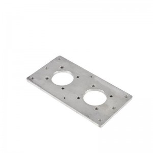 Placa de aluminio mecanizada CNC del fabricante de procesamiento de doblado de aleación de aluminio de piezas de estampado de metal personalizado 6063