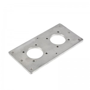 Aangepaste 6063 metalen stempelonderdelen Aluminiumlegering buigverwerking Fabrikant CNC-gefreesde aluminiumplaat