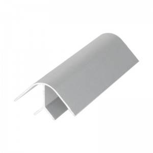 Schiebe-Küchenschrank-Aluminiumprofil für Schränke bis 0,5 mm