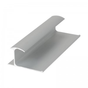 Profilé en aluminium coulissant pour armoire de cuisine jusqu'à 0,5 mm