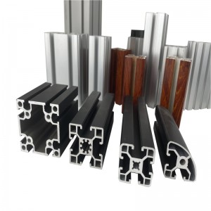 Aluminium extrusieprofielen Hoogwaardig 40X80 aluminium frame met V-sleuf